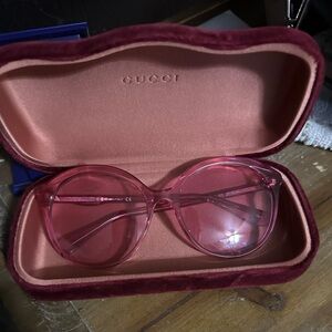 Gucci Pink Designer Glasses